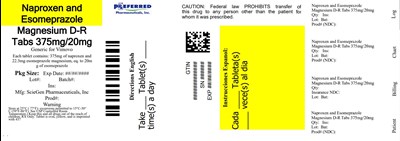 A Close-up Of A Labelai-generated Content May Be Incorrect.naproxen And Esomeprazole Magnesium D-r Tabs 375mg/20mg (375mg 20mg   30 Tablets)